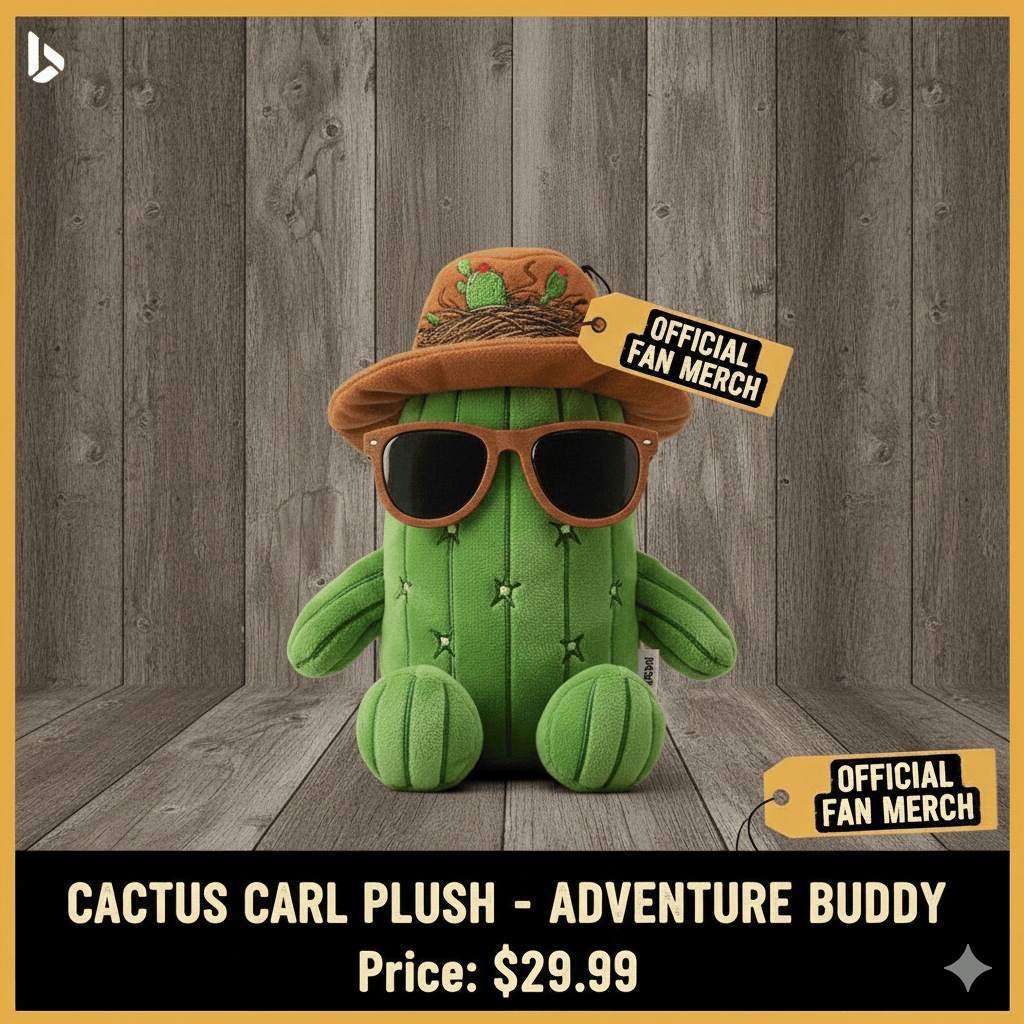 Cactus Carl Plush